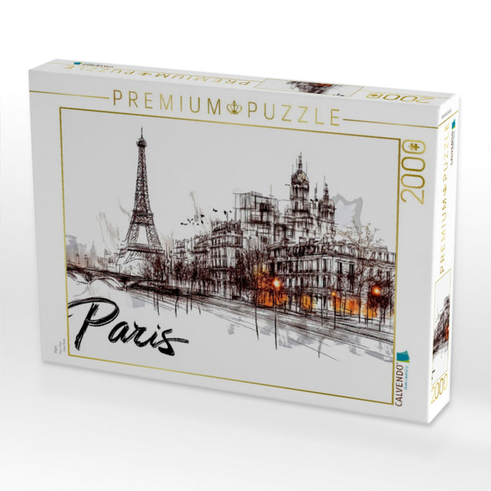 Paris - CALVENDO Foto-Puzzle'