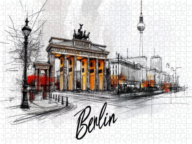 Berlin - CALVENDO Foto-Puzzle'