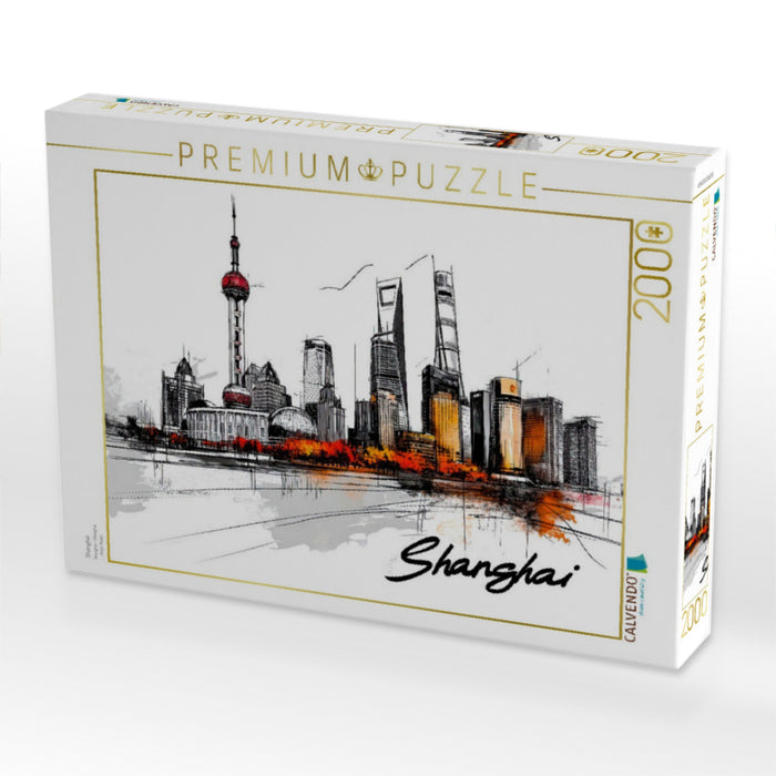 Shanghai - CALVENDO Foto-Puzzle'