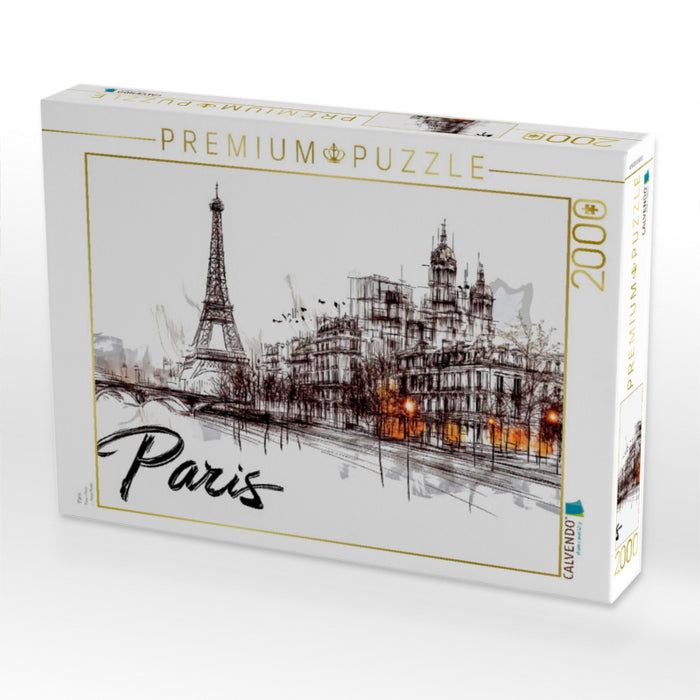 Paris - CALVENDO Foto-Puzzle'