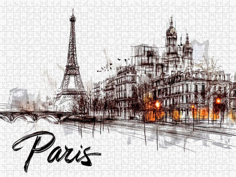 Paris - CALVENDO Foto-Puzzle'