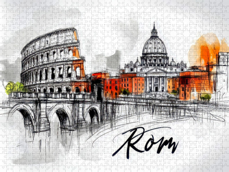 Rom - CALVENDO Foto-Puzzle'