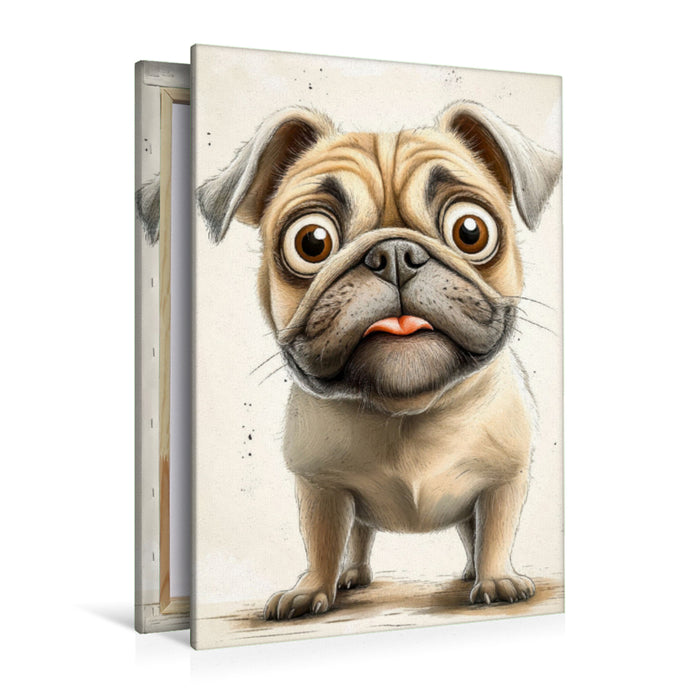 Premium Textil-Leinwand Das wollte ich immer schon mal machen