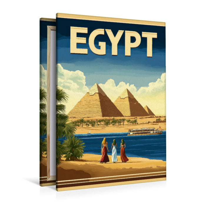 Premium Textil-Leinwand Ägypten