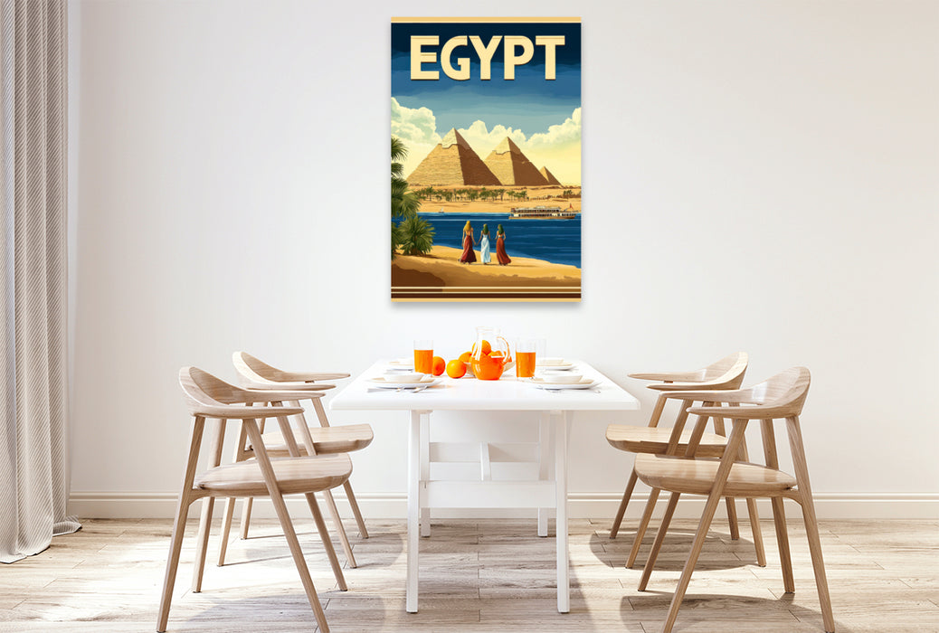 Premium Textil-Leinwand Ägypten