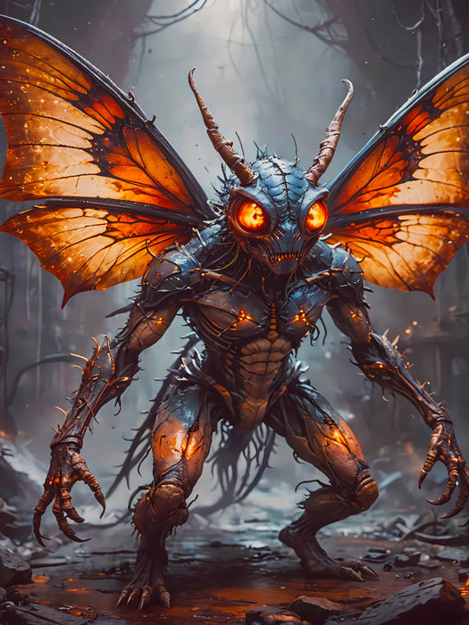 Der Mottenmann - CALVENDO Foto-Puzzle'