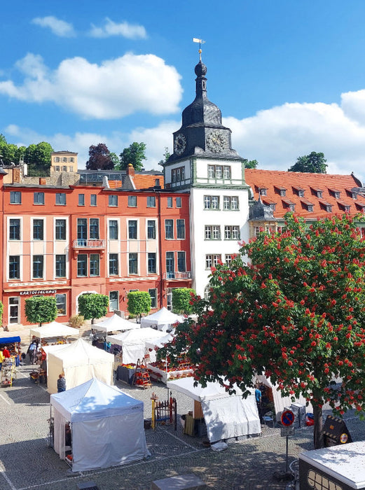 Rudolstadt, Blick auf den Marktplatz - CALVENDO Foto-Puzzle'