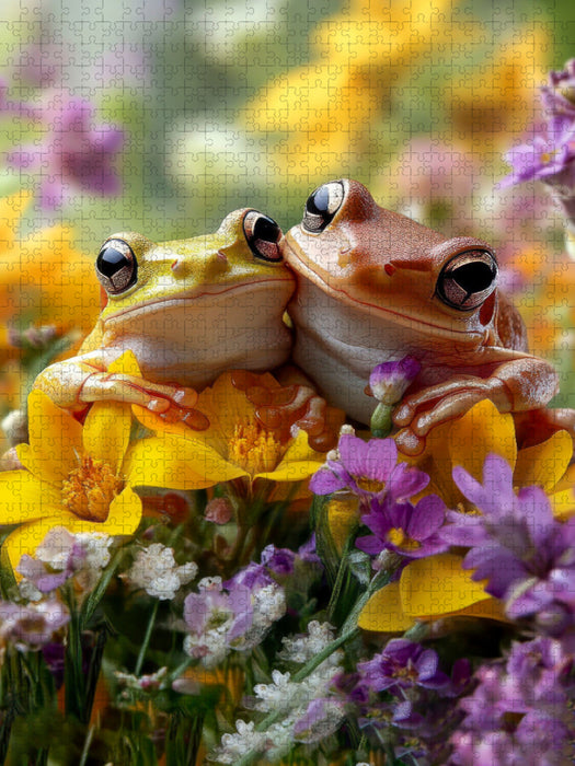 Frösche - CALVENDO Foto-Puzzle'