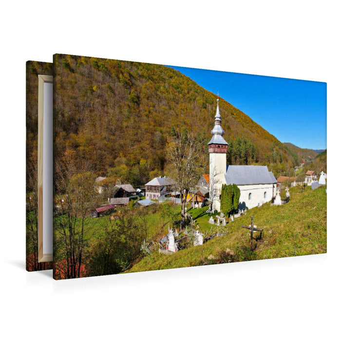 Premium Textil-Leinwand Gura Izbitei in Siebenbürgen