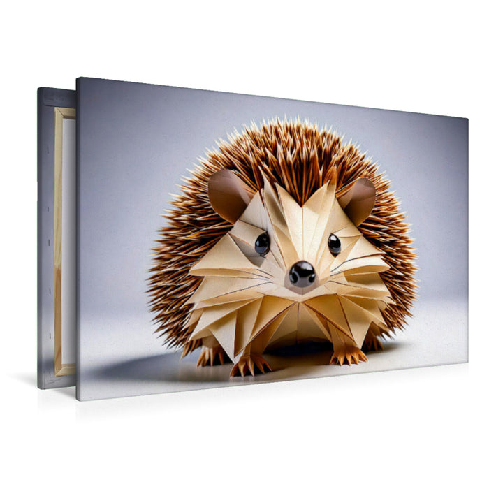 Premium Textil-Leinwand Der Igel
