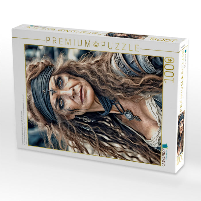 Ihre Erfahrung drängt Angela in die Rolle der Kapitänin. - CALVENDO Foto-Puzzle'