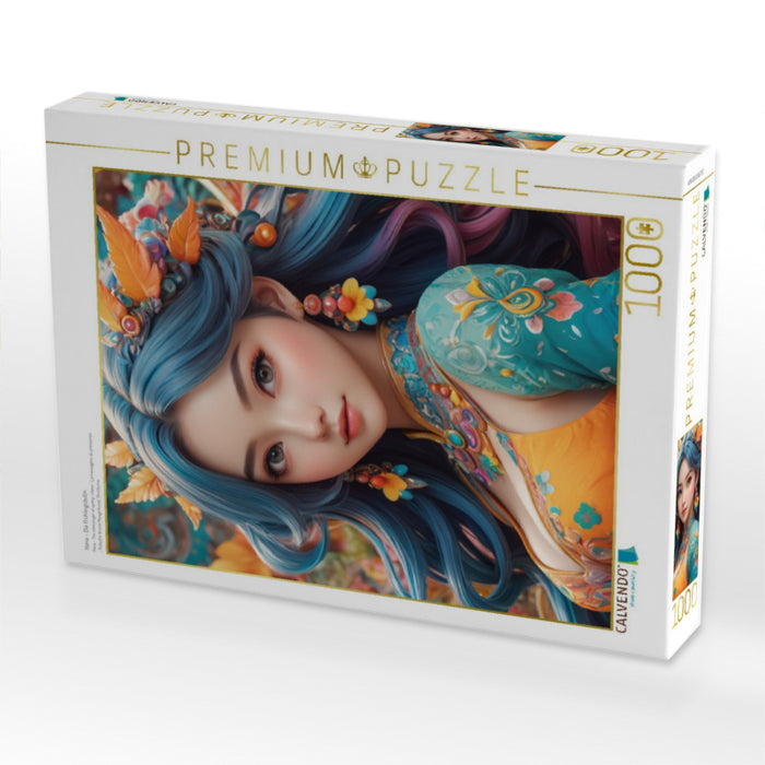 Hana – Die Frühlingsbotin - CALVENDO Foto-Puzzle'