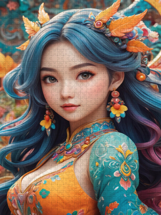 Hana – Die Frühlingsbotin - CALVENDO Foto-Puzzle'