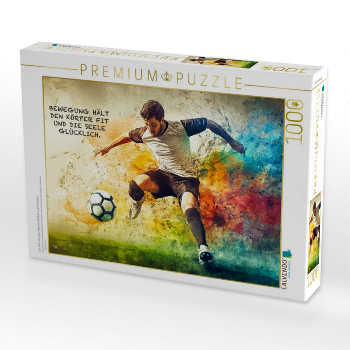 Ein Motiv aus dem Kalender Fußball und Motivation - CALVENDO Foto-Puzzle'