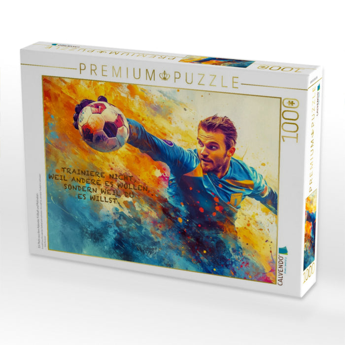 Ein Motiv aus dem Kalender Fußball und Motivation - CALVENDO Foto-Puzzle'