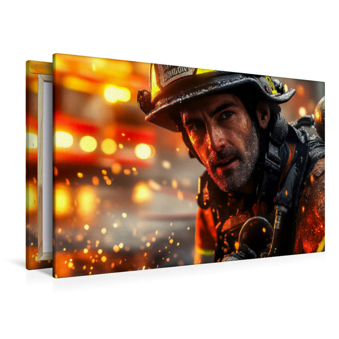 Premium Textil-Leinwand Mut, Einsatzbereitschaft und Erschöpfung