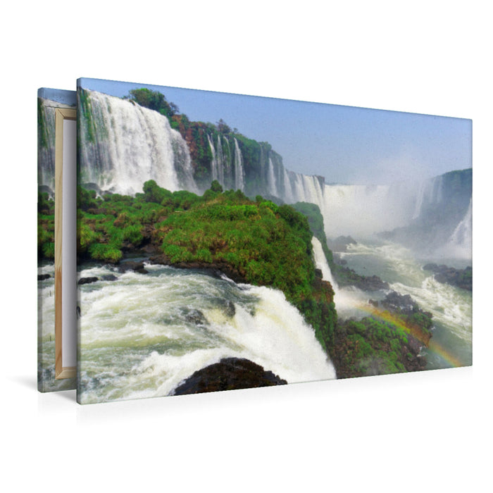 Premium Textil-Leinwand Iguazú