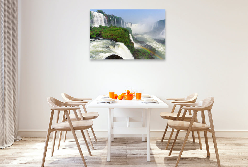 Premium Textil-Leinwand Iguazú
