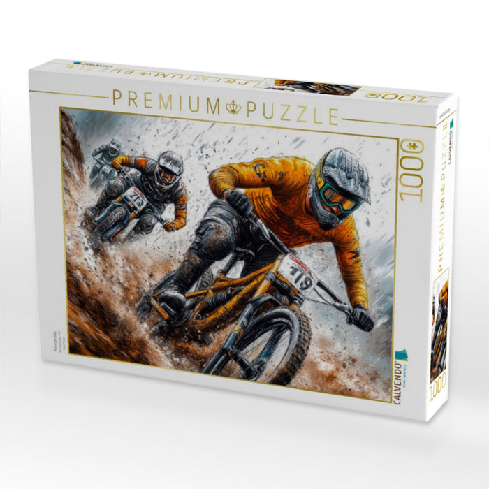 Mountainbike - CALVENDO Foto-Puzzle'