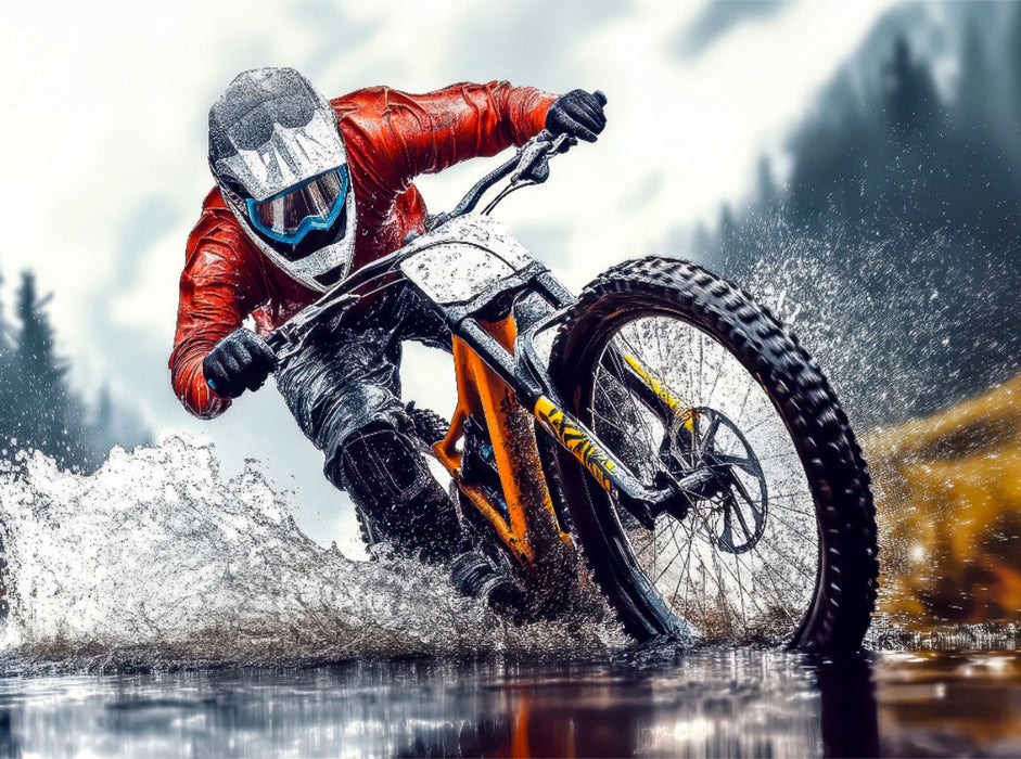 Mountainbike - CALVENDO Foto-Puzzle'