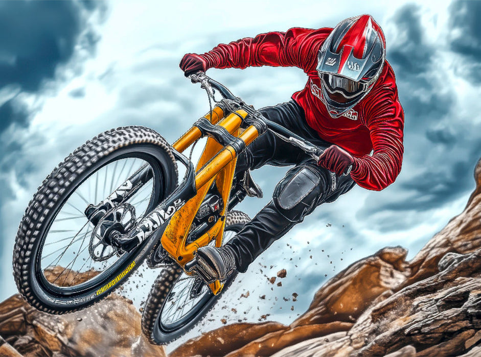 Mountainbike - CALVENDO Foto-Puzzle'