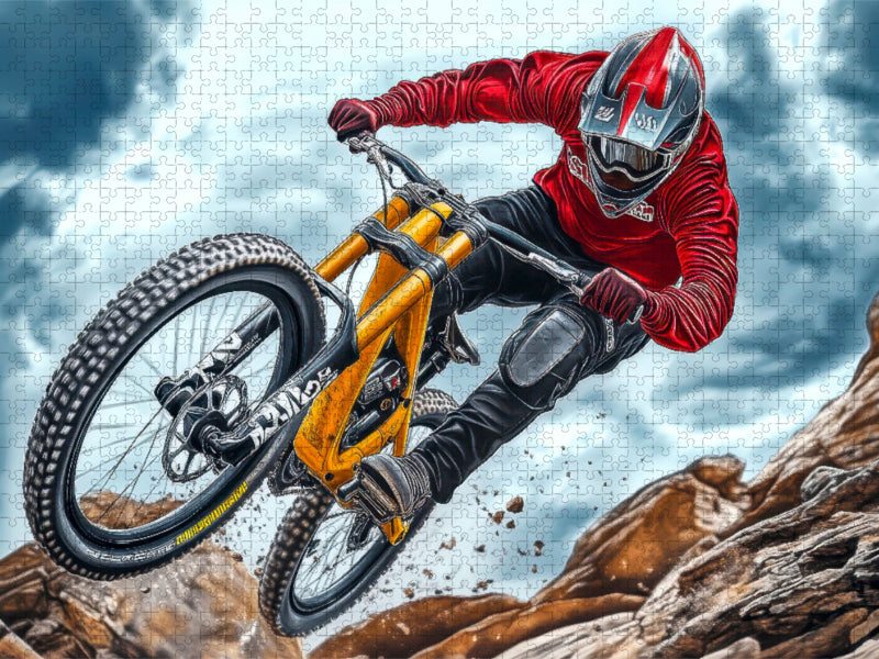 Mountainbike - CALVENDO Foto-Puzzle'