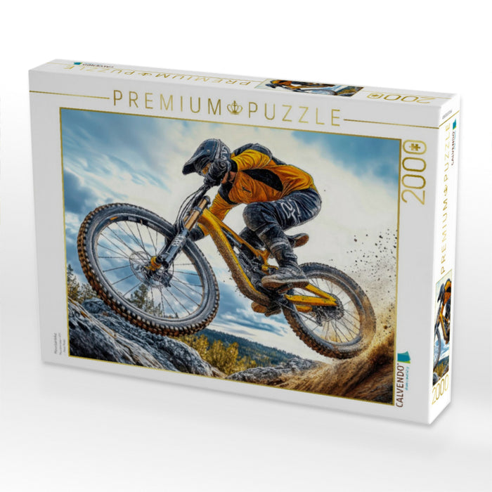 Mountainbike - CALVENDO Foto-Puzzle'