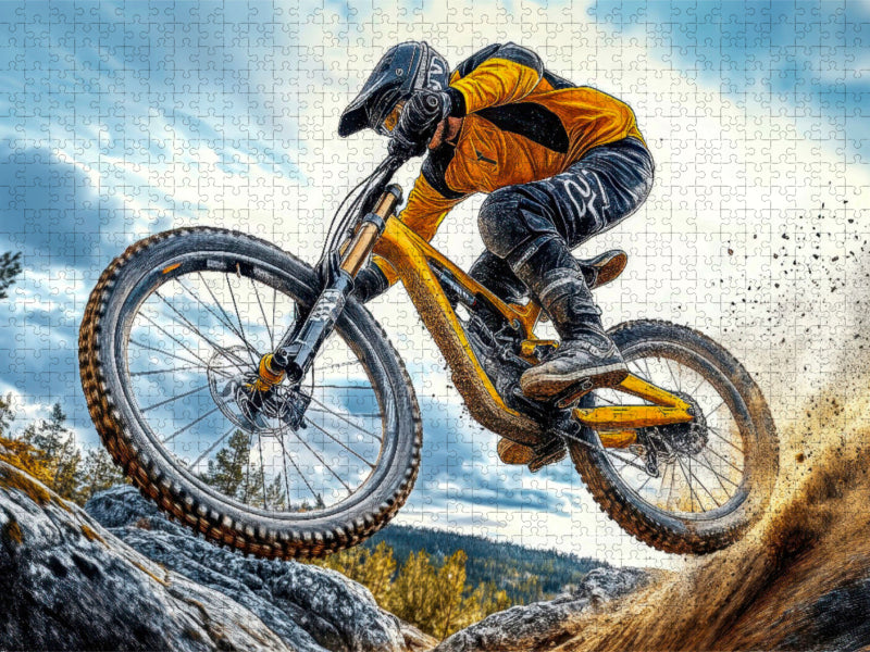 Mountainbike - CALVENDO Foto-Puzzle'