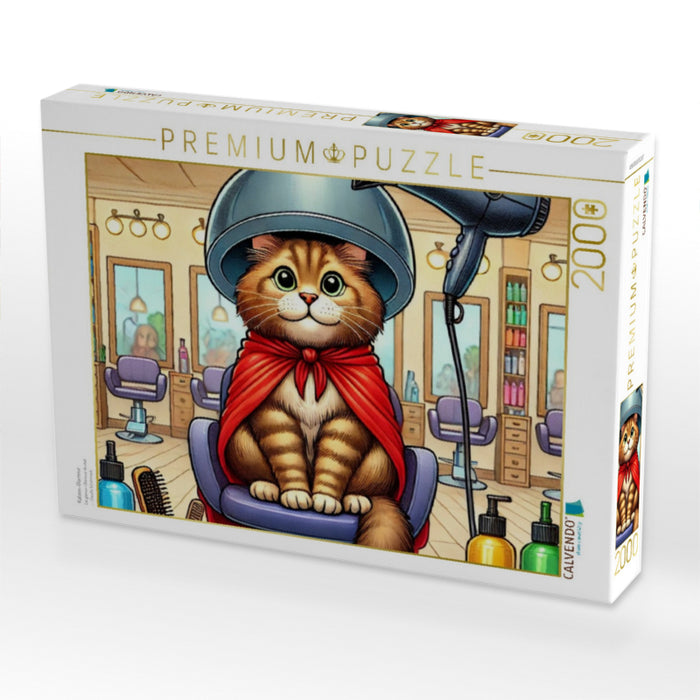 Katzen-Glamour - CALVENDO Foto-Puzzle'