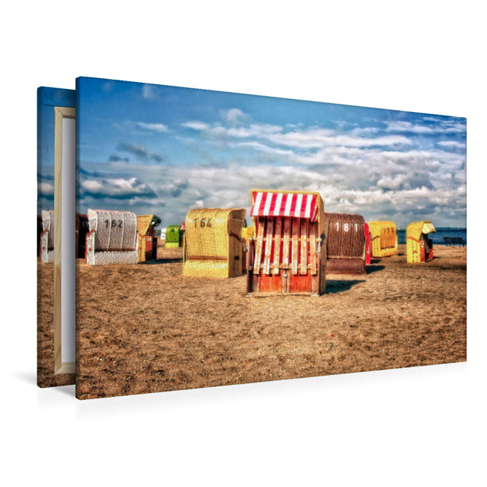 Premium Textil-Leinwand Dangast