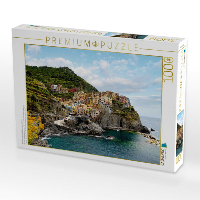 Manarola - Küstenidylle in Cinque Terre - CALVENDO Foto-Puzzle'