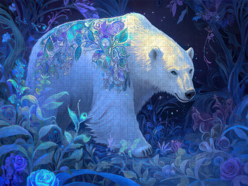 Jugendstil meets Fairytale World - CALVENDO Foto-Puzzle'