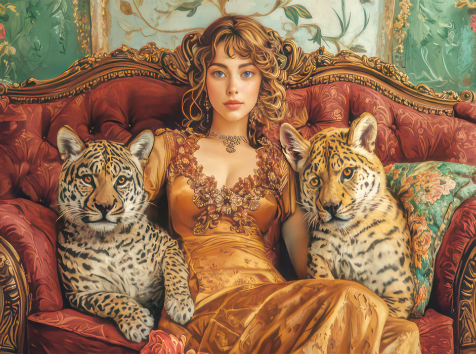 Die Jugendstilzeit - CALVENDO Foto-Puzzle'