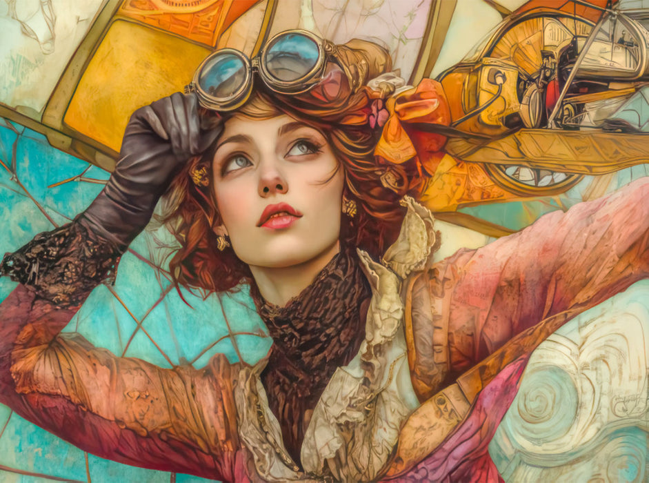 Die Jugendstilzeit - CALVENDO Foto-Puzzle'