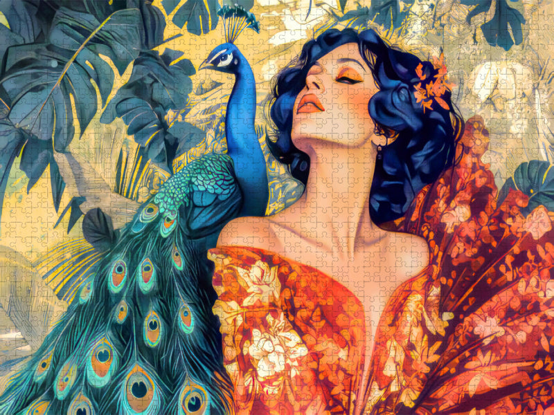 Die Epoche Art Nouveau - CALVENDO Foto-Puzzle'