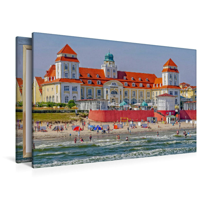 Premium Textil-Leinwand Traditionsreiches Kurhaus Binz