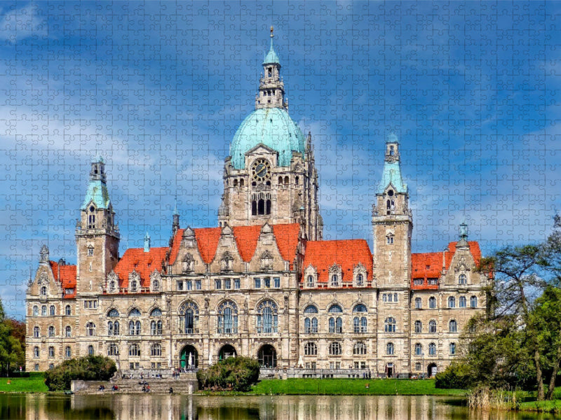 Das Neue Rathaus in Hannover - CALVENDO Foto-Puzzle'