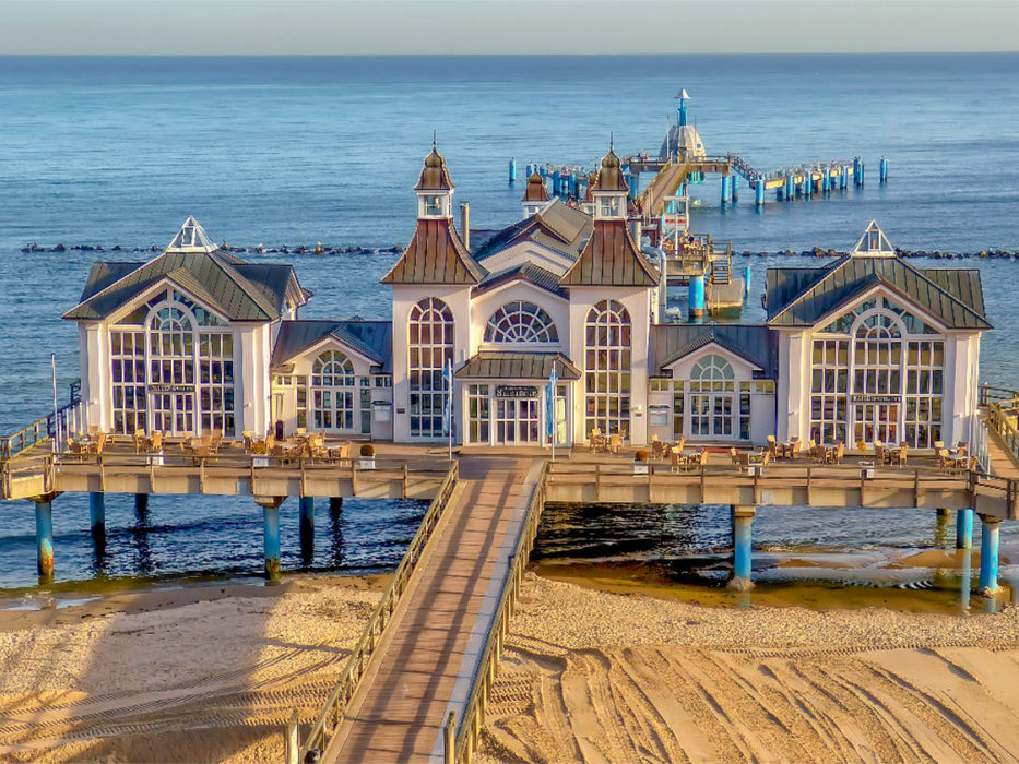 Seebrücke in Sellin - CALVENDO Foto-Puzzle'