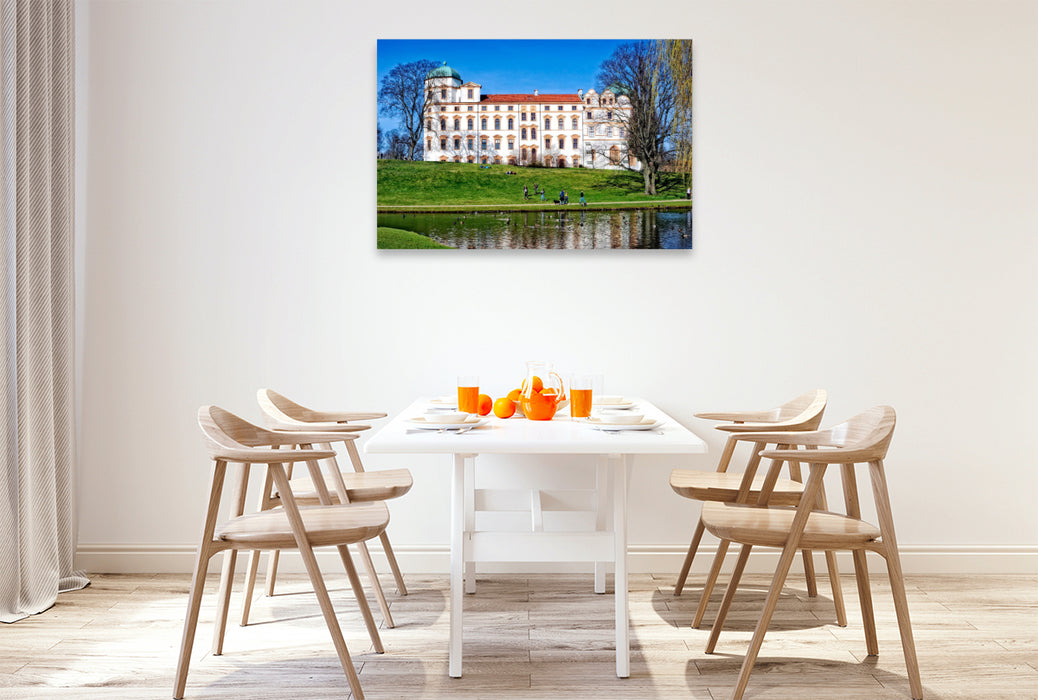 Premium Textil-Leinwand Celler Schloss