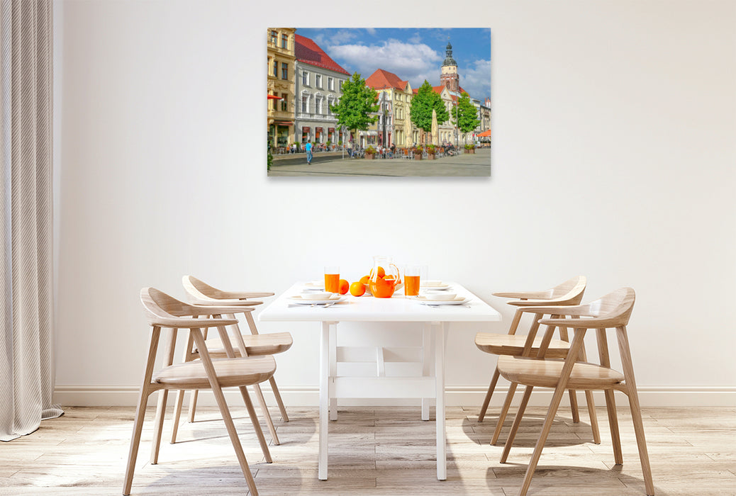 Premium Textil-Leinwand Freiberg