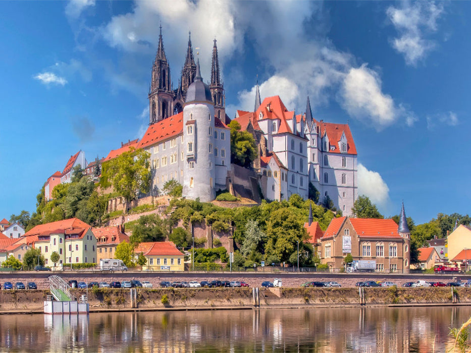 Die Albrechtsburg in Meißen - CALVENDO Foto-Puzzle'