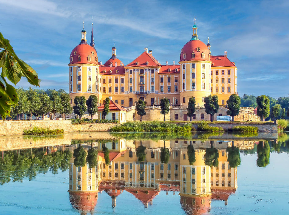 Die Moritzburg - CALVENDO Foto-Puzzle'