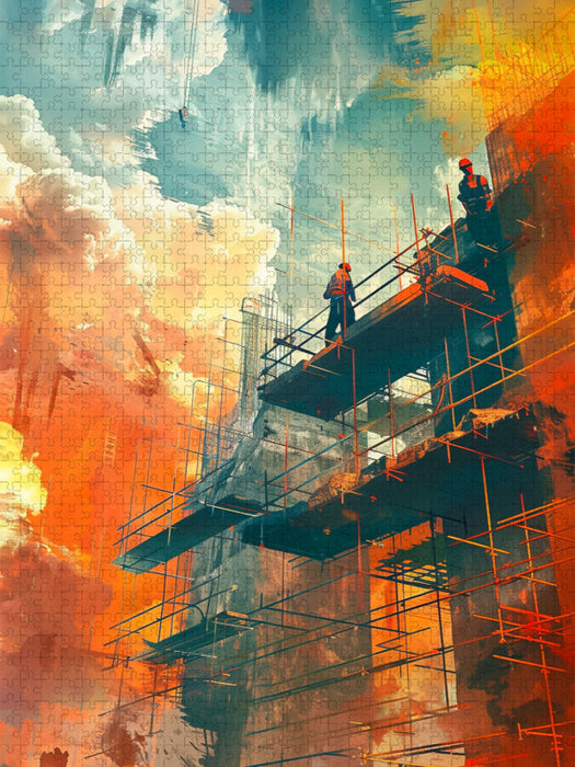 Ein Motiv aus dem Kalender Bauarbeiter - Mein Traumberuf - CALVENDO Foto-Puzzle'