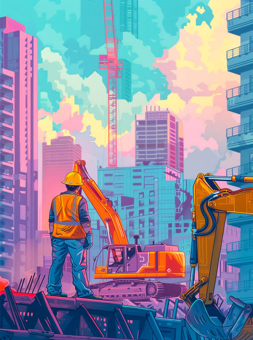 Ein Motiv aus dem Kalender Bauarbeiter - Mein Traumberuf - CALVENDO Foto-Puzzle'