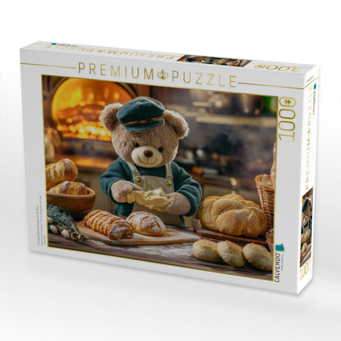 In meiner Bäckerei backe ich das Brot - CALVENDO Foto-Puzzle'