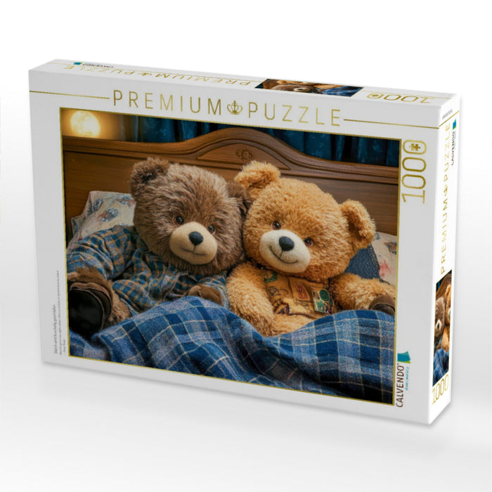 Gleich wird kuschelig geschlafen - CALVENDO Foto-Puzzle'