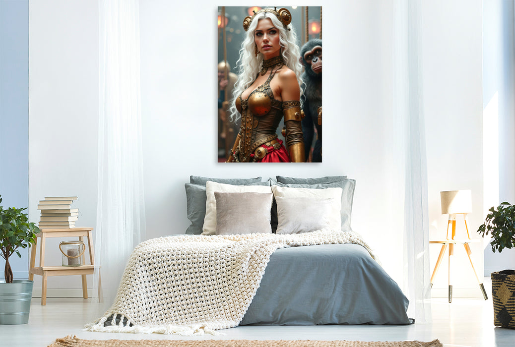 Premium Textil-Leinwand Gwendolyn Rivetbloom