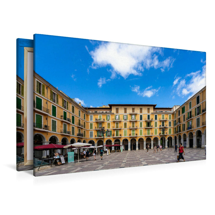 Premium Textil-Leinwand Palma - Plaza Mayor