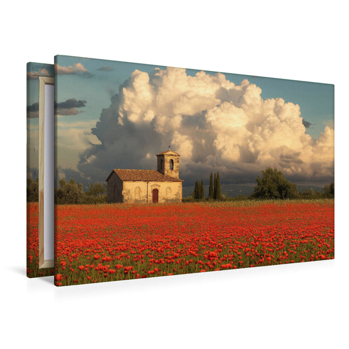 Premium Textil-Leinwand eder Moment hier fühlt sich an wie eine Szene aus einem Gemälde