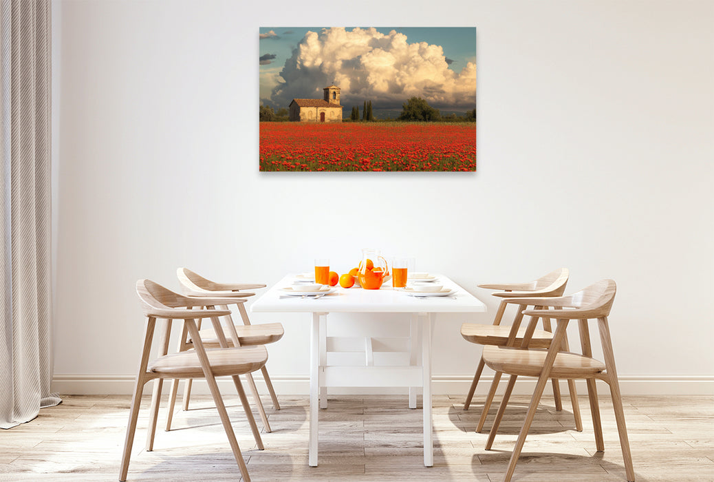 Premium Textil-Leinwand eder Moment hier fühlt sich an wie eine Szene aus einem Gemälde